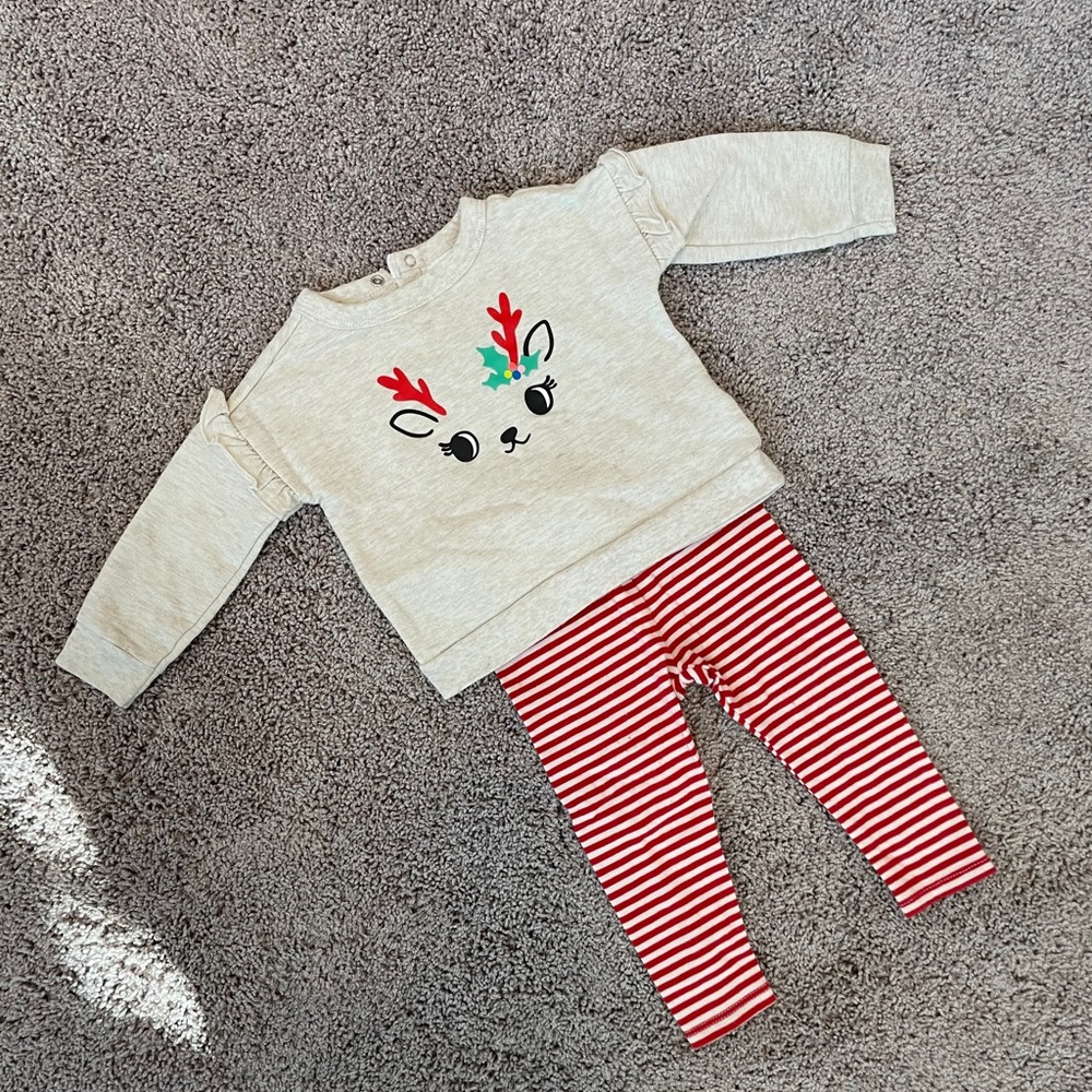 Cat & Jack Reindeer Outfit